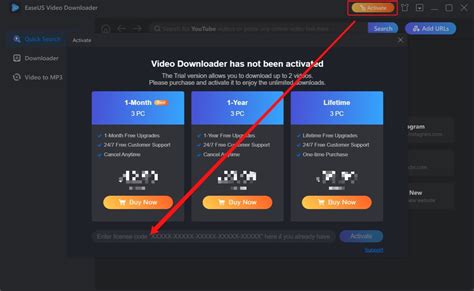 EaseUS Video Downloader.